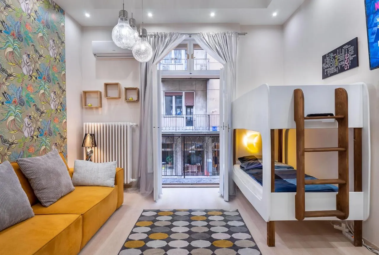 Economy Downtown Design Apartments - Free Parking - Balcony - Super Puplic Transport - Ac Budapest 0*,