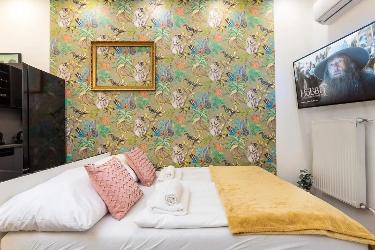 Economy Downtown Design Apartments - Free Parking - Balcony - Super Puplic Transport - Ac Budapest Hungary